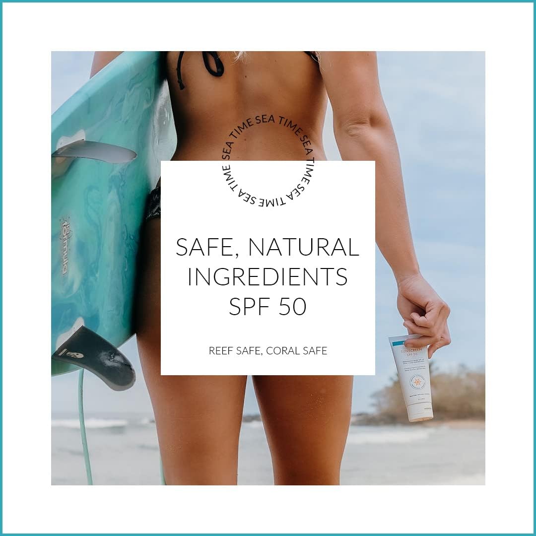Coral Safe reef-safe formula supports an active lifestyle on hikes and swims.