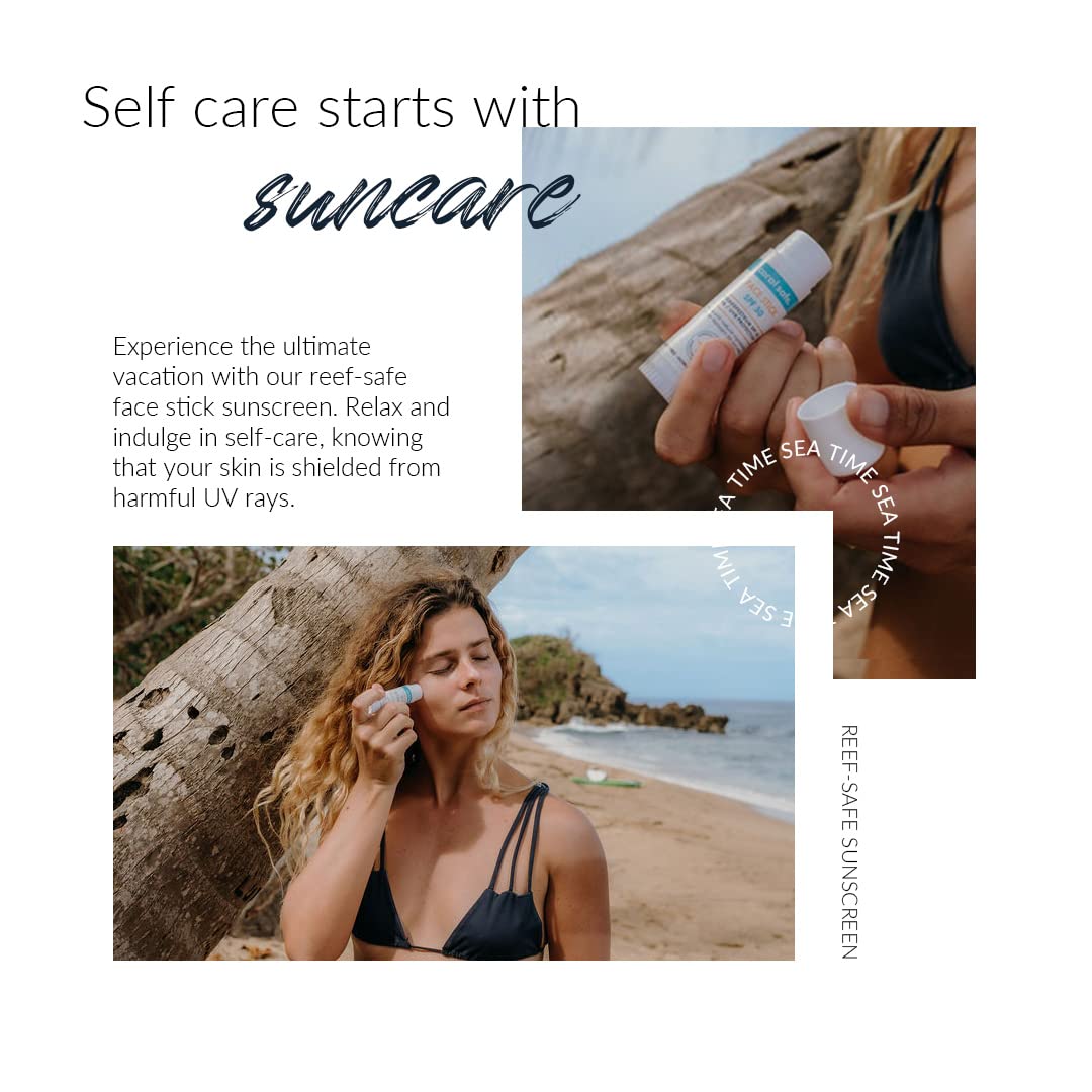 Coral Safe Reef Safe Sunscreen Mexico Approved badge visible