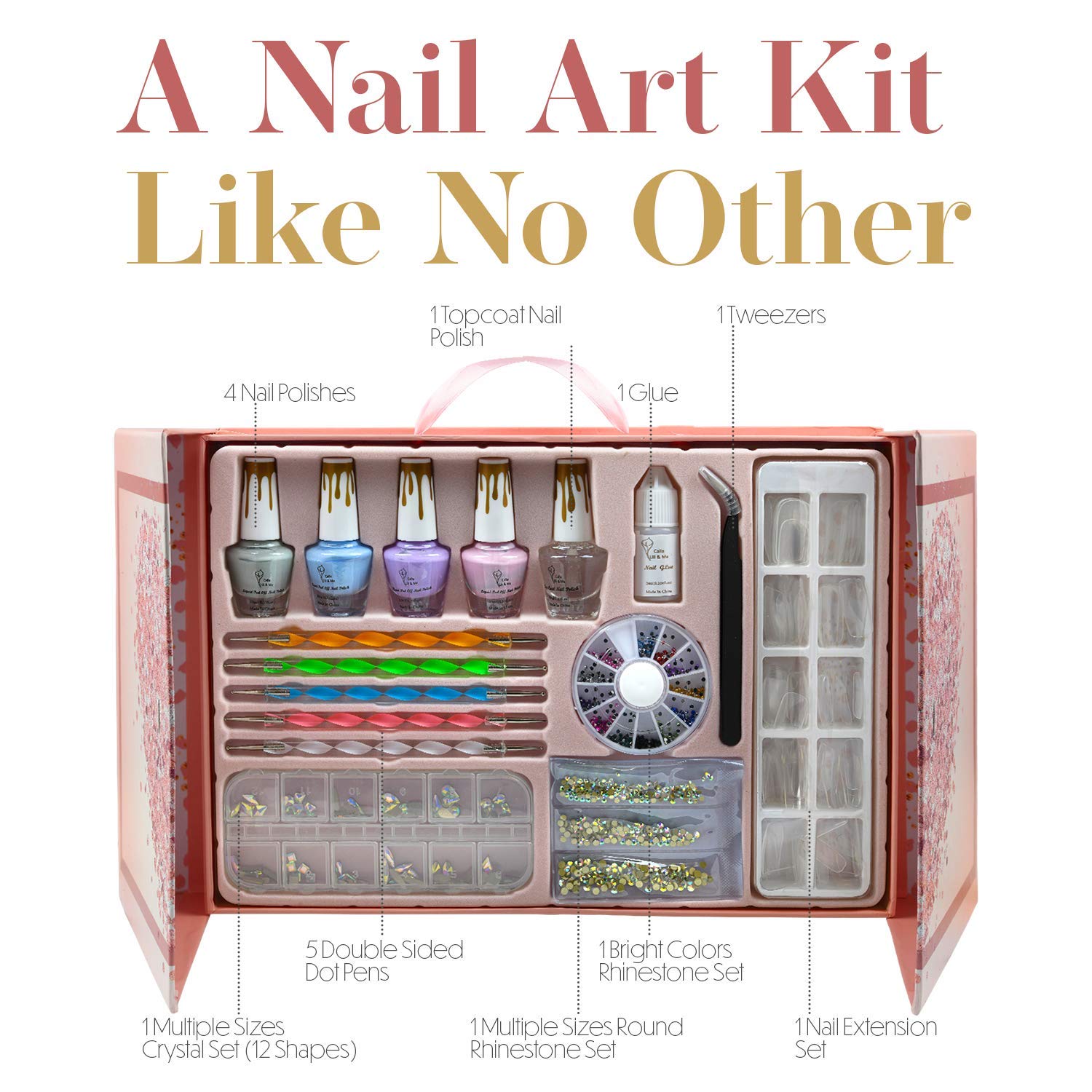 CoralBeau Crystal Nail Jewels—sparkling accents for party-ready nails