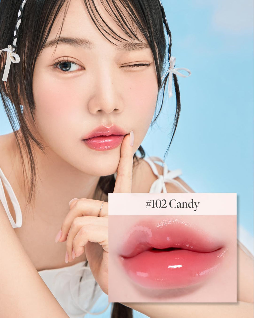 CORALHAZE Glow Lock Jelly Tint rosehip-oil enriched formula nourishes lips
