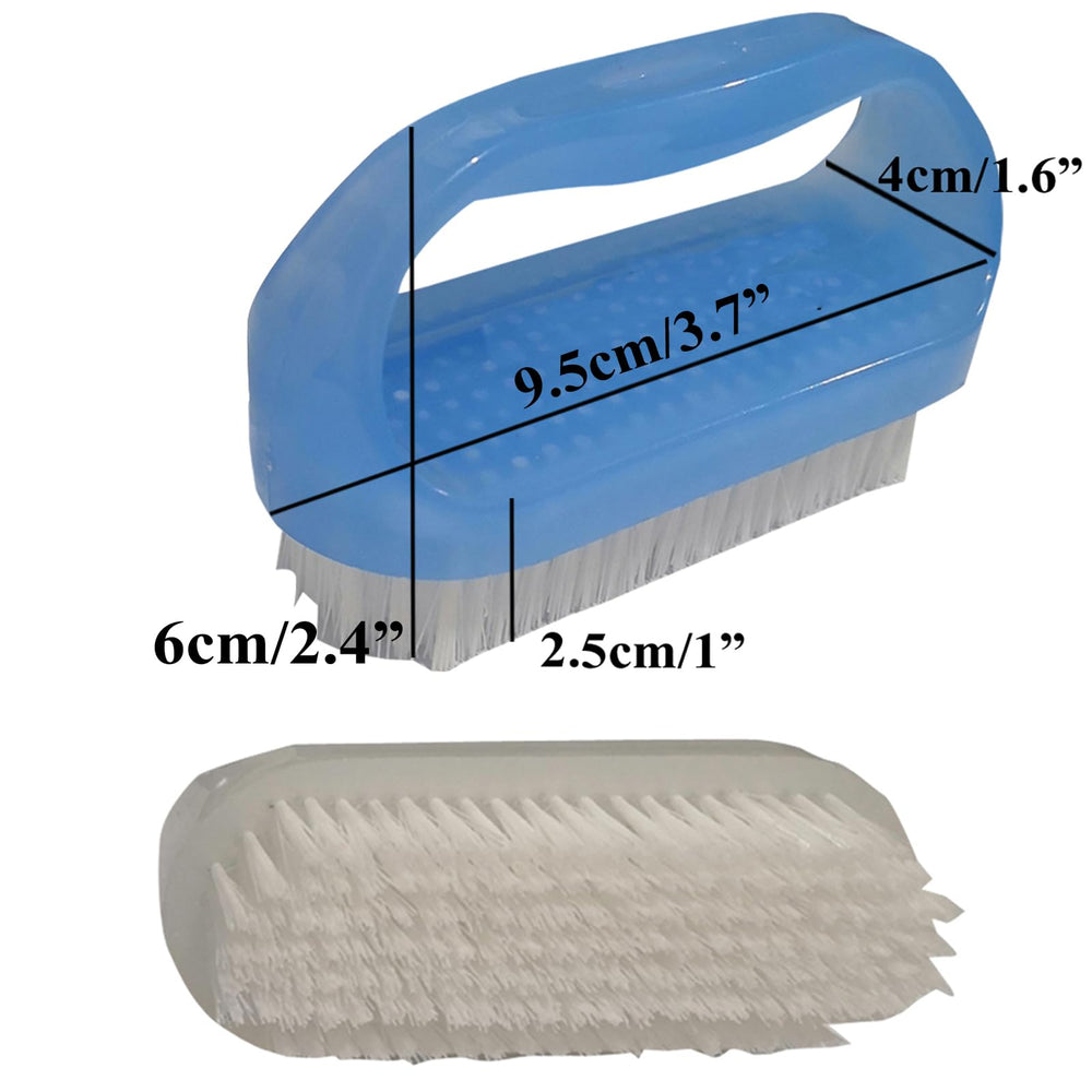 Coralpearl cuticle remover inside bristles targets deep cleaning under nail edges.