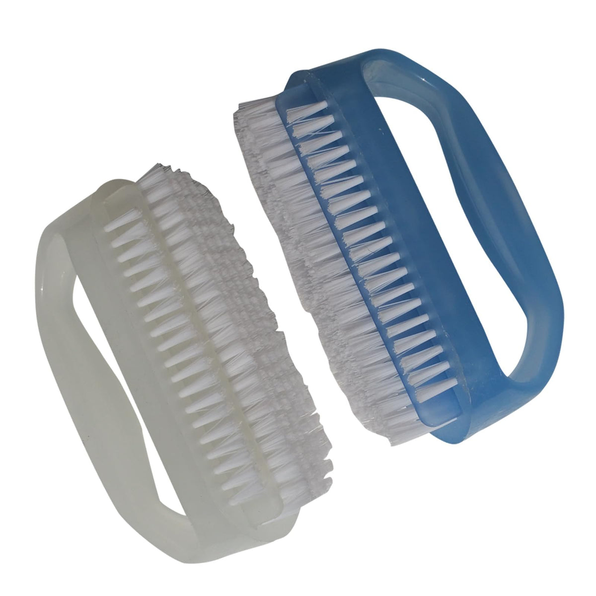 Coralpearl nail brush set 2-pack offers durable cleaning for nails and cuticles.