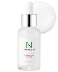 CORÉANA AMPLE:N ceramide shot ampoule bottle shows hydration-focused skincare for daily use.