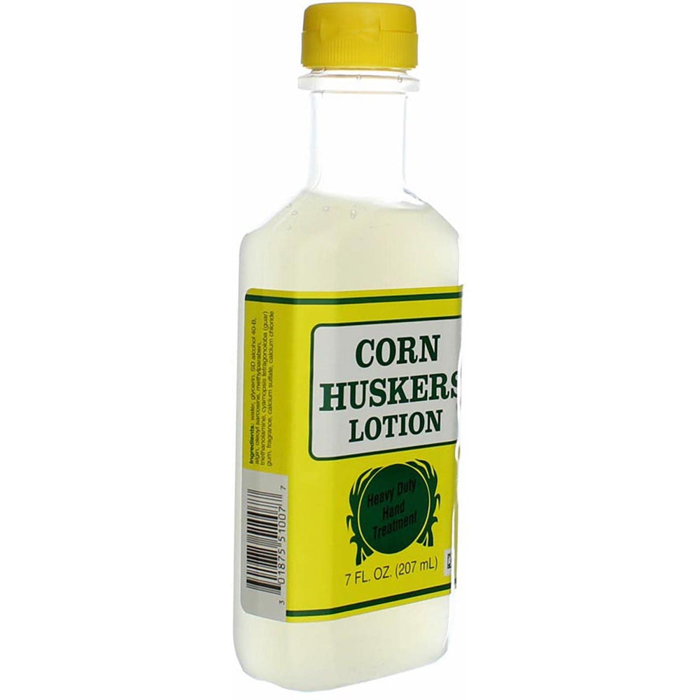 Corn Huskers hand lotion texture closeup reveals smooth, non-greasy feel.