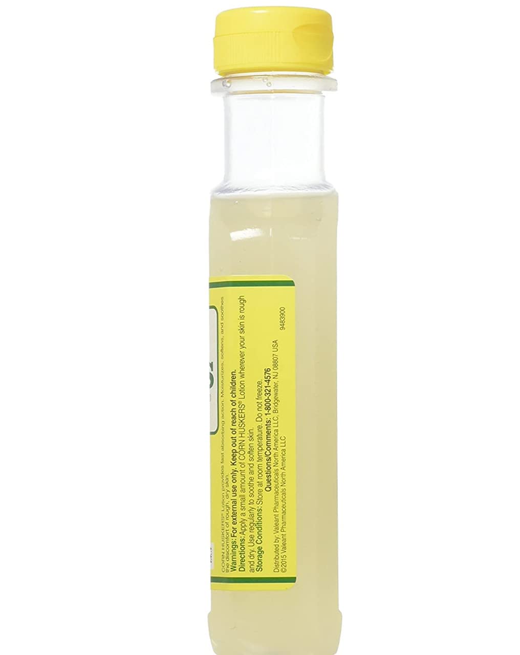 Corn Huskers oil-free hand lotion close-up showing smooth, non-greasy finish.