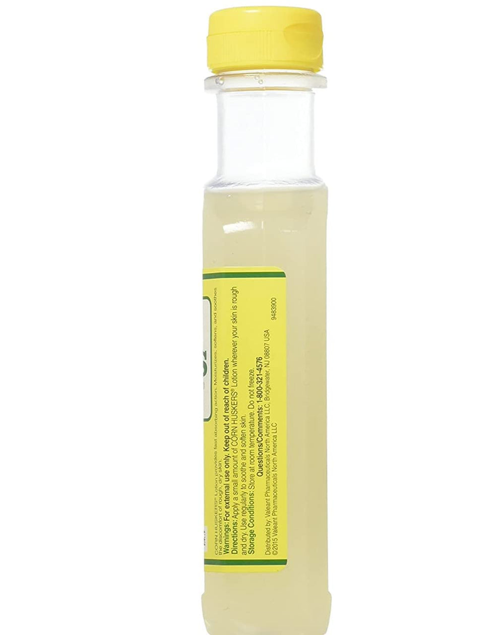 Corn Huskers oil-free hand lotion close-up showing smooth, non-greasy finish.