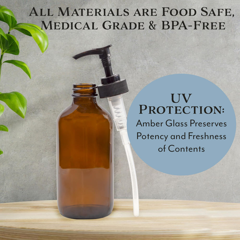 Cornucopia Brands BPA-free pump tops offer safer daily dispensing.
