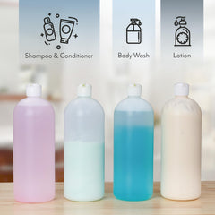 Cornucopia Brands dilution bottle used for shampoo mixing shows versatile usage.