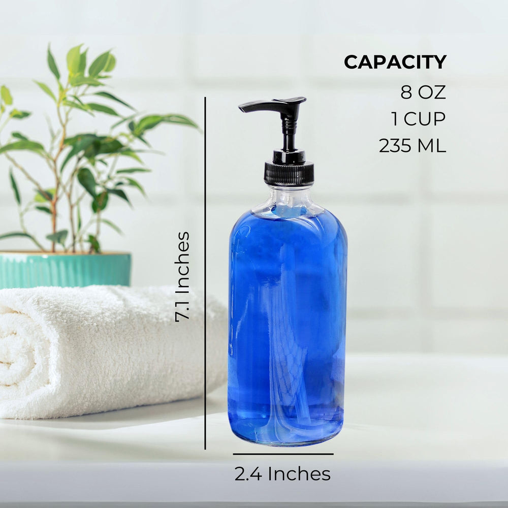Cornucopia Brands 8oz lotion bottle for skincare products