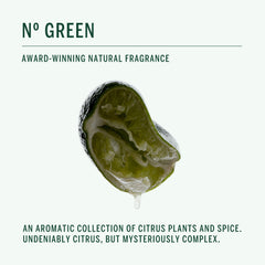 Corpus Nº Green creamy lather in shower shows gentle, sulfate-free cleansing.