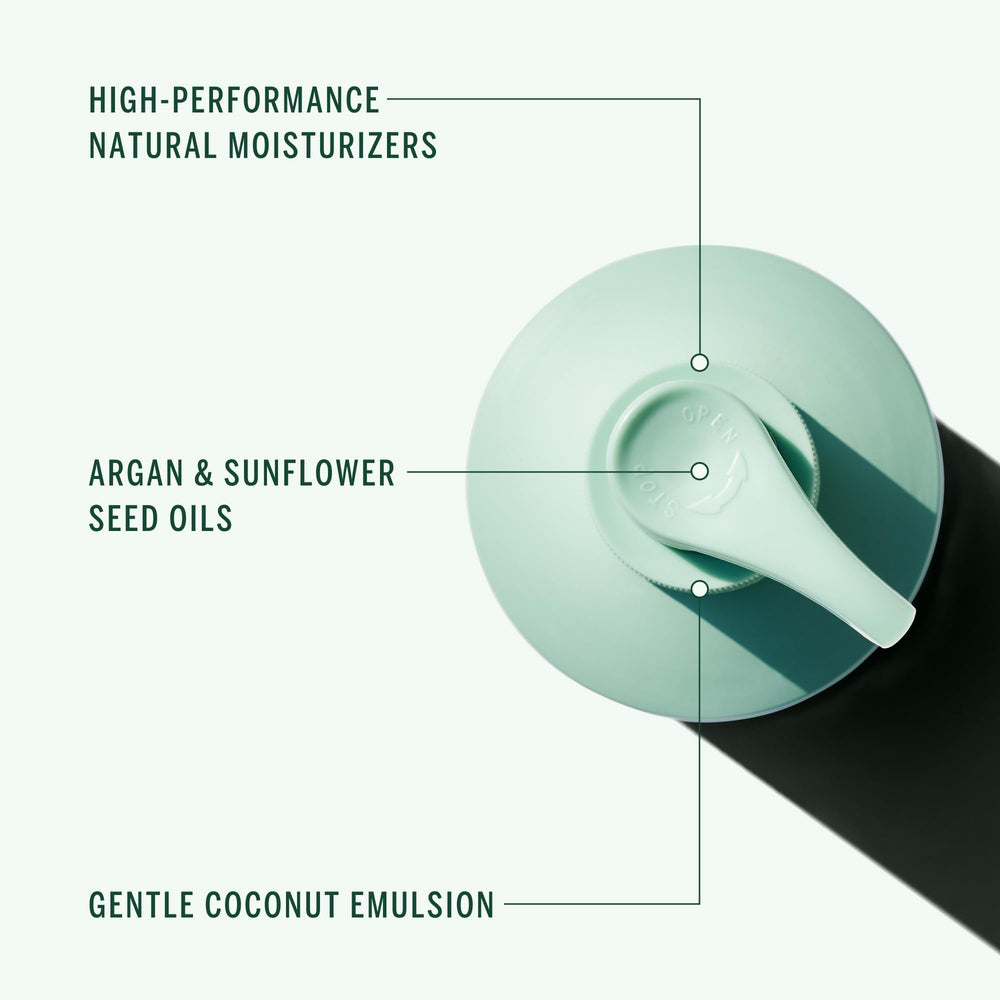 Corpus Nº Green bottle with sunflower oil visuals signaling nourishing skin care oils.
