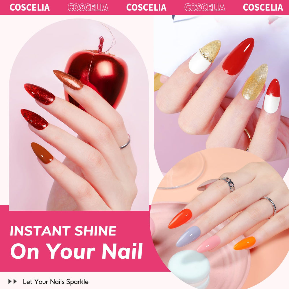 COSCELIA beginners gel kit makes DIY manicures easy.