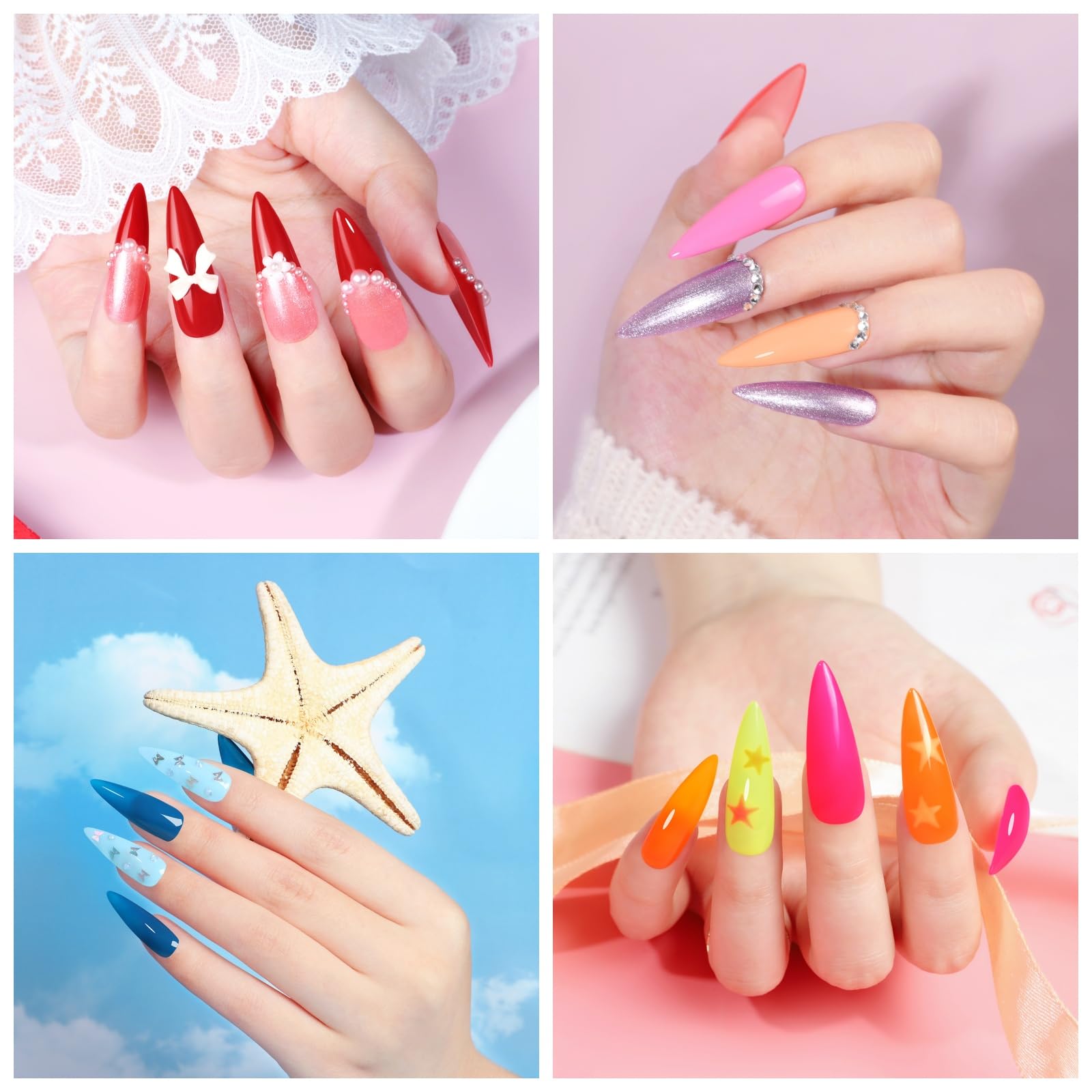 COSCELIA gift-ready gel nail kit for holidays