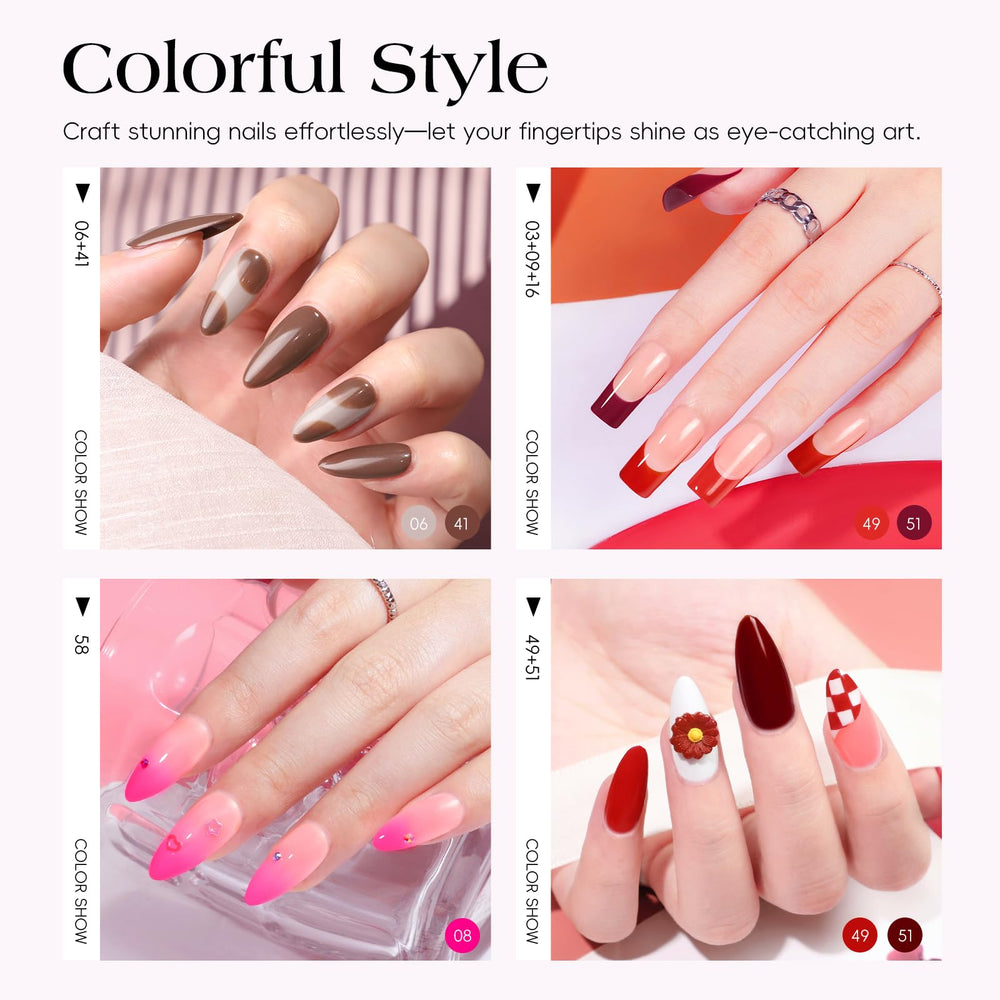 COSCELIA gold and silver nail decorations for elegant nail art accents