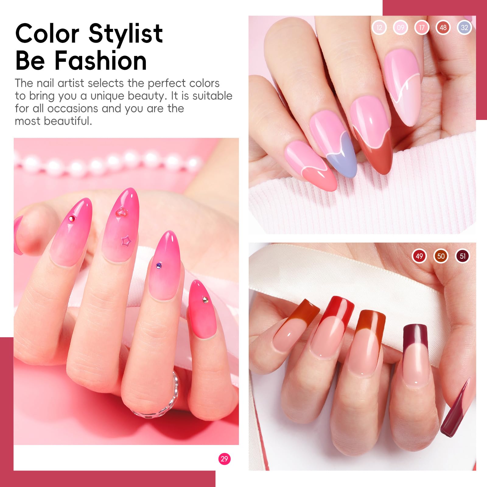 COSCELIA holiday nail art ideas kit for festive designs and seasonal inspiration