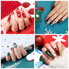COSCELIA matte finish kit provides velvety nails with smooth, streak-free color.