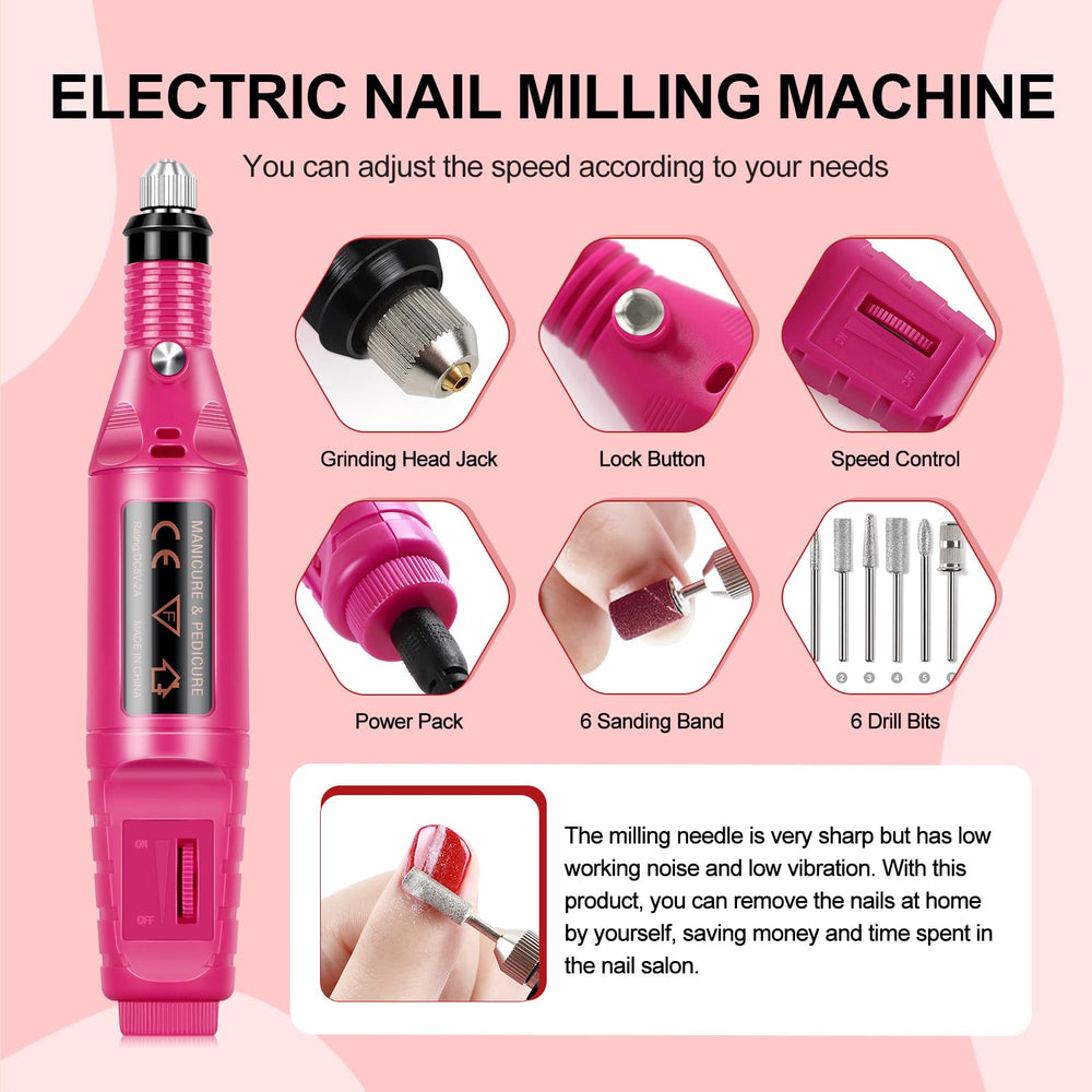 COSCELIA nail drill tool for shaping and smoothing nails efficiently.