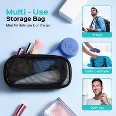 COSLUS Face Scrubber IPX7 waterproof design for safe use in shower or rinse.