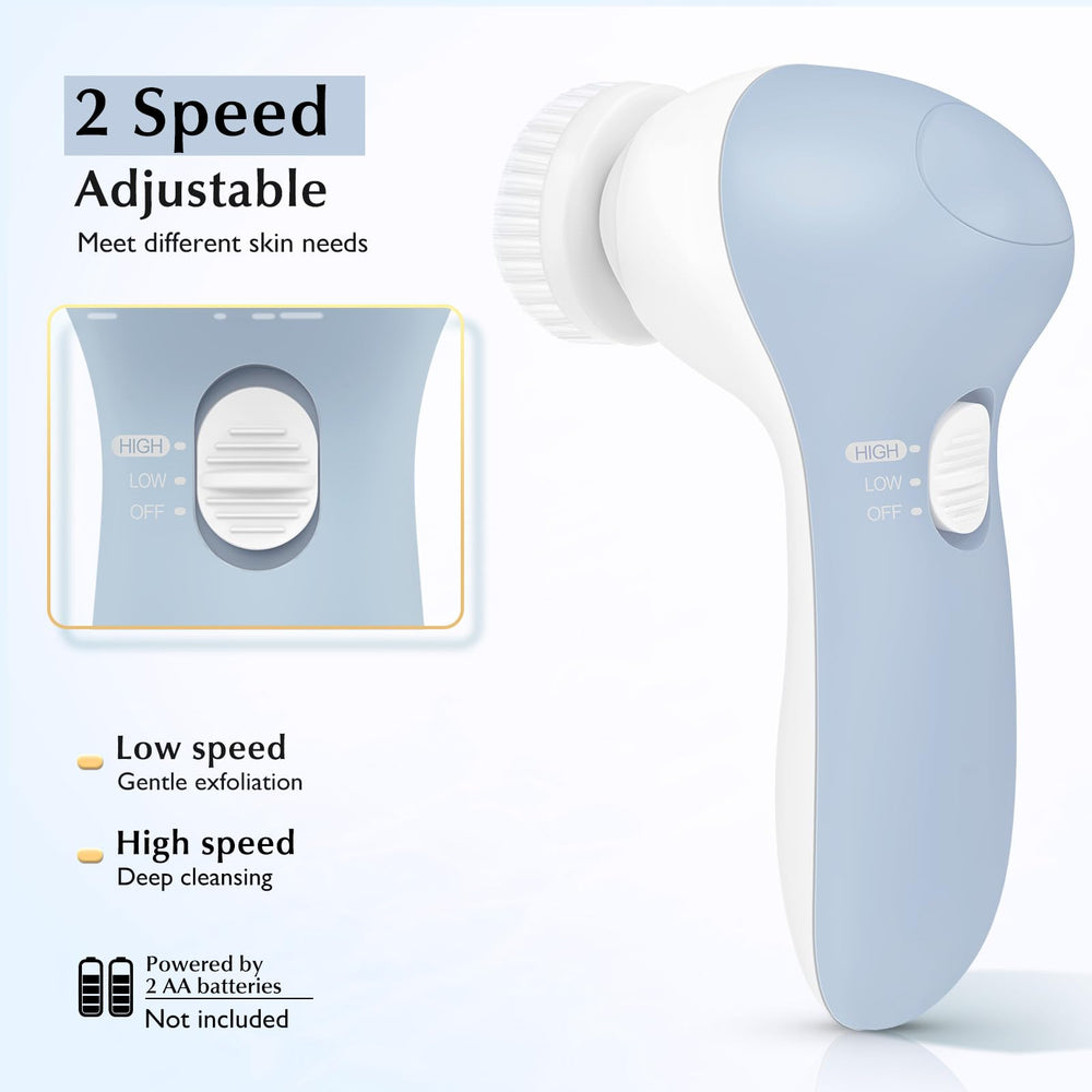 COSLUS FBS-D rotating cleansing action provides even facial coverage.