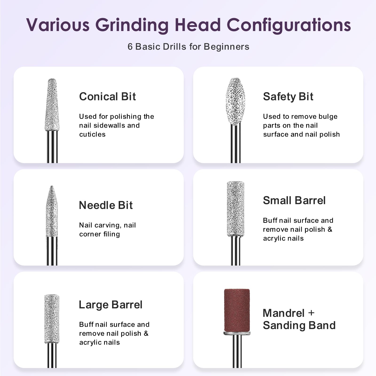 COSLUS gift-pack nail drill emphasizes a complete kit for enthusiasts.