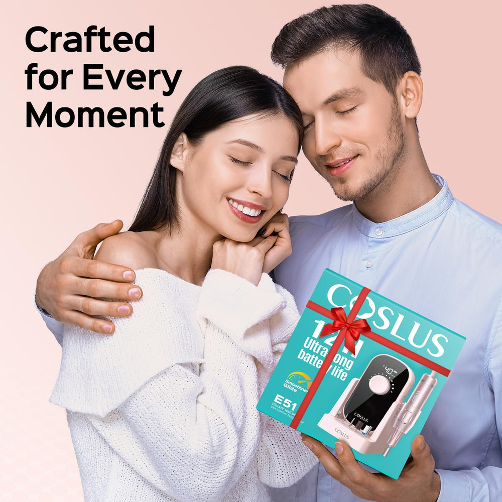 COSLUS gift-box packaging makes this set a great present for nail lovers