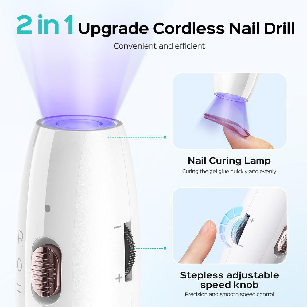 COSLUS nail lamp with 30s/60s timers demonstrates quick gel curing