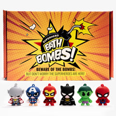 Cosmetics Stories superhero bath bomb delivers colorful fizz for an exciting, kid-friendly bath time.