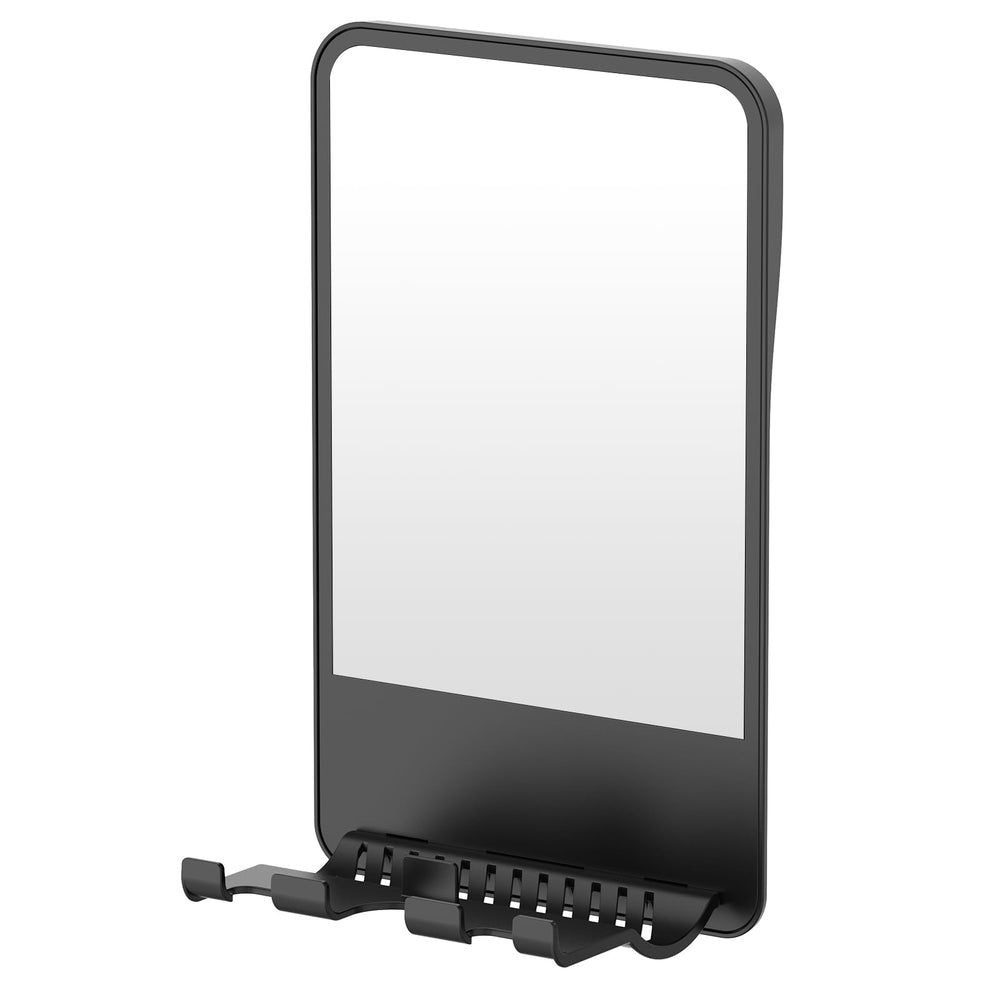 COSMIRROR no-drill installation works on tile, glass, or painted walls.