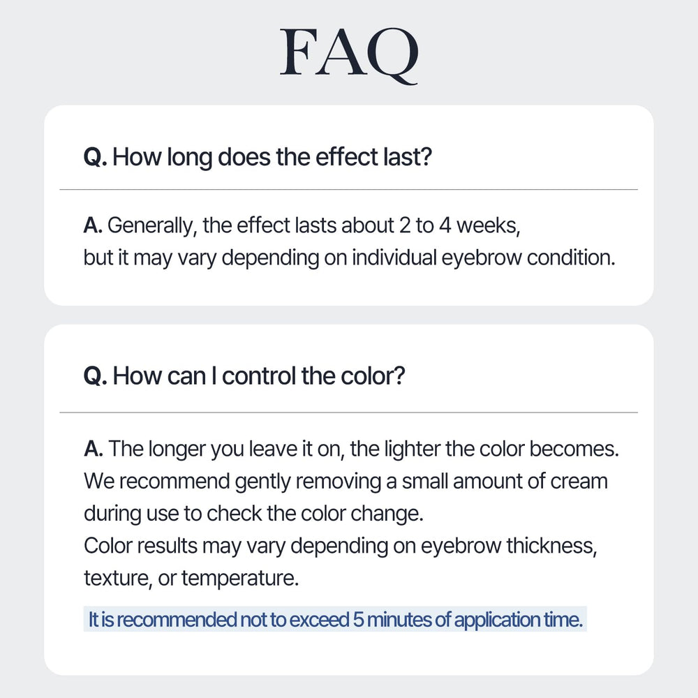 COSNORI Easy Brow Tone Changer five-applications kit offers value for repeated use.