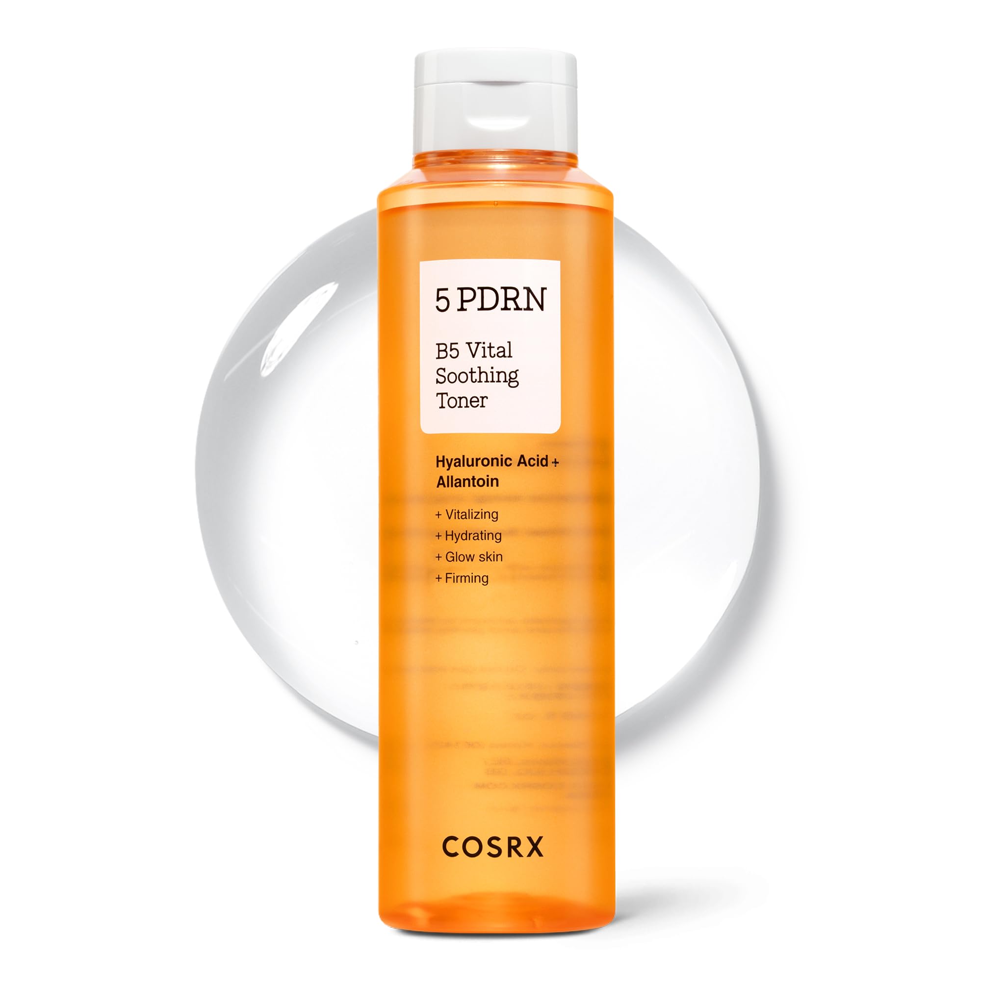 COSRX 5 PDRN B5 Toner bottle – lightweight hydration for daily skin comfort.