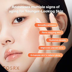 COSRX 5PDRN serum pump dispense shows convenient control for gentle application