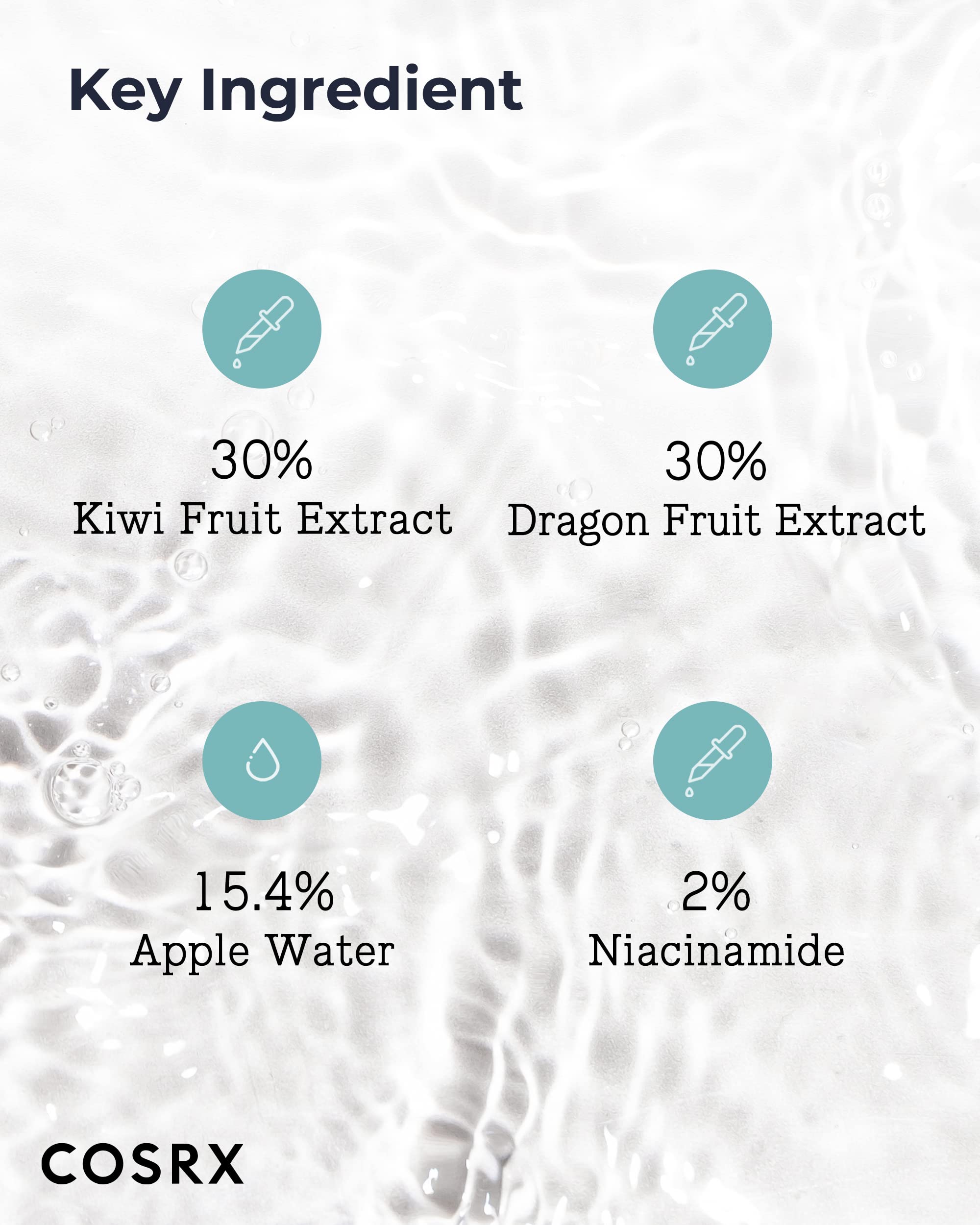 COSRX ABC Daily Toner apple water closeup supporting balance