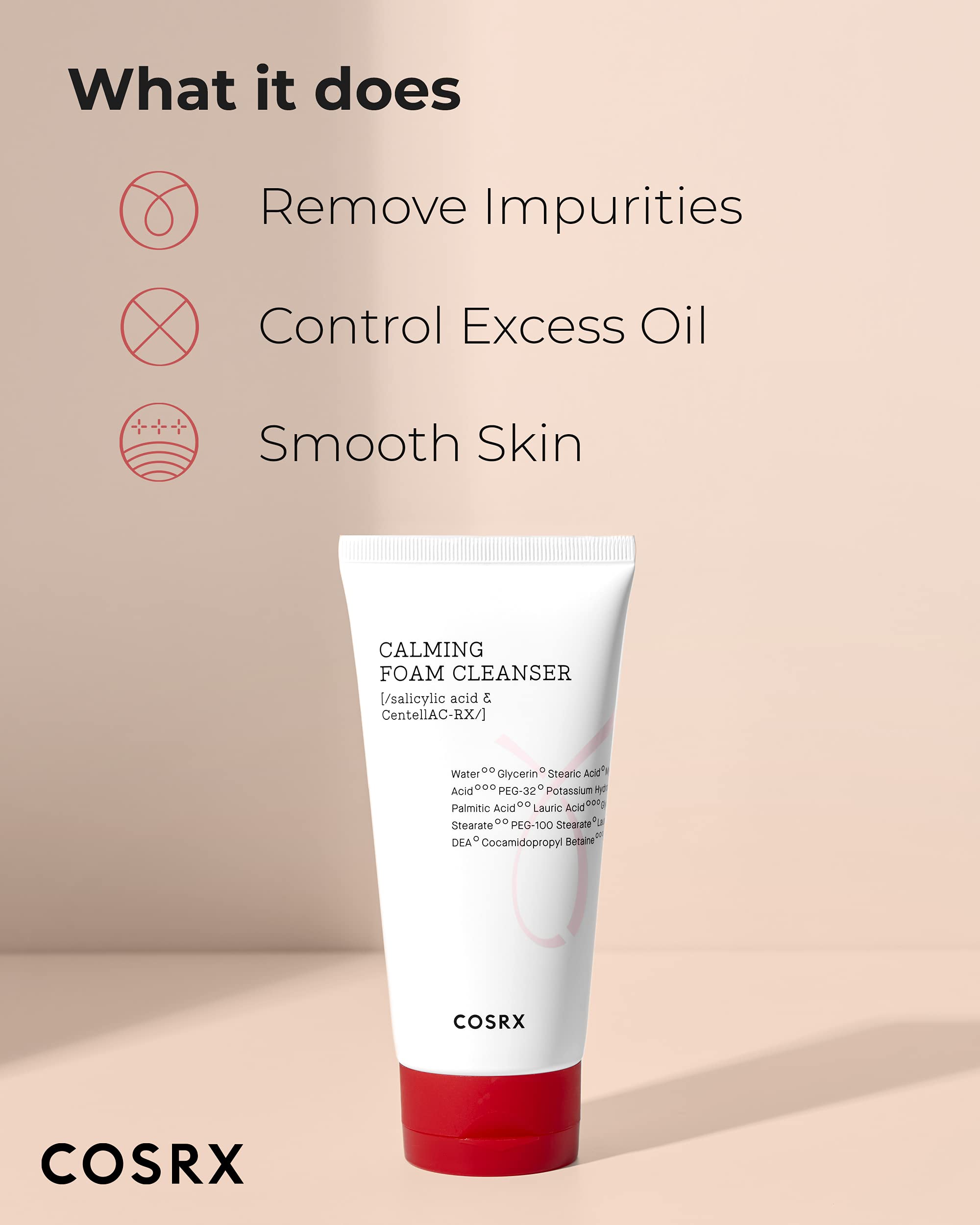 COSRX AC Collection packaging highlights salicylic acid for gentle blemish care.