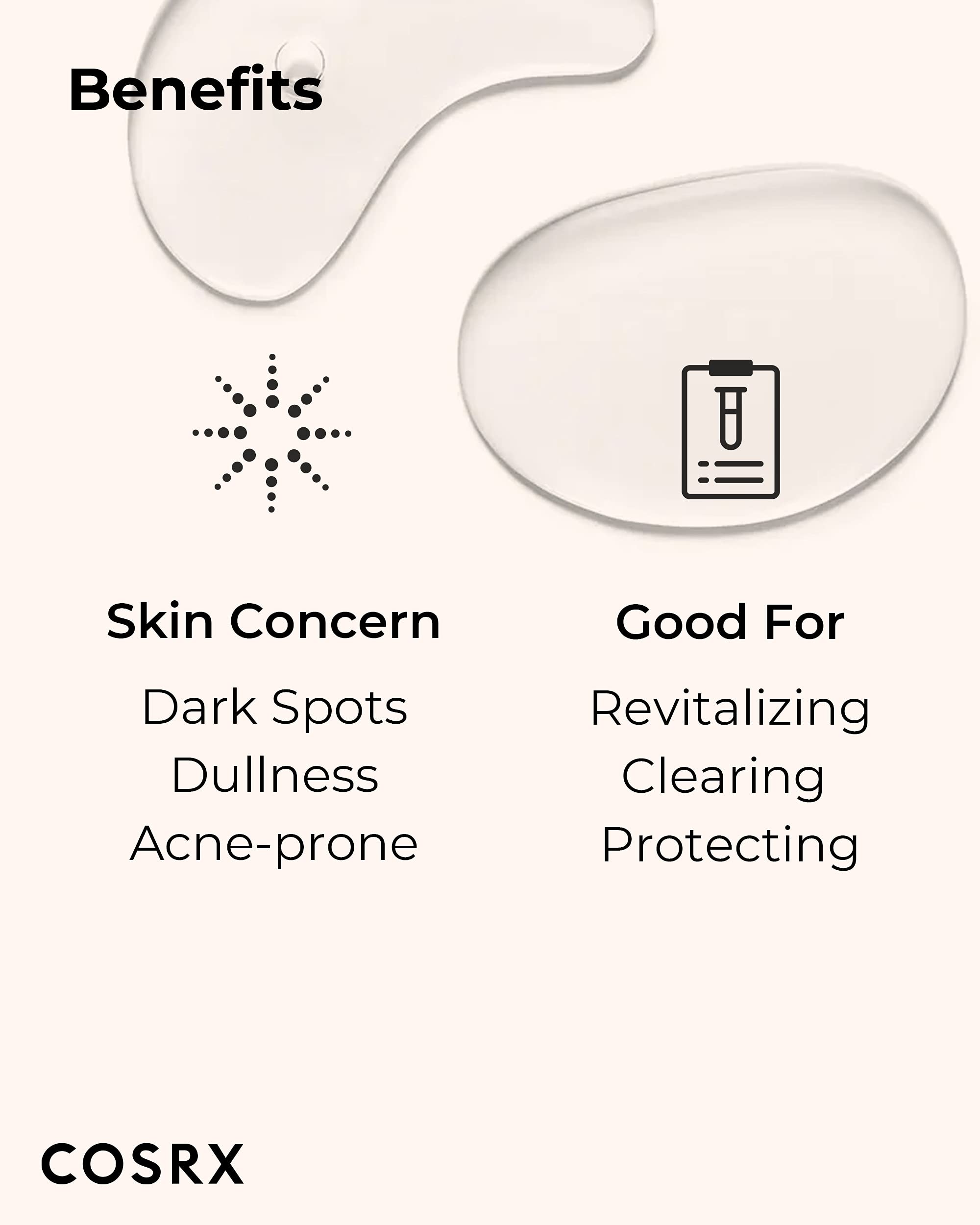 COSRX AC Collection serum packaging front shows clean branding