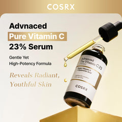 COSRX Advanced Pure Vitamin C serum 0.67oz packaging, ideal travel-sized skincare