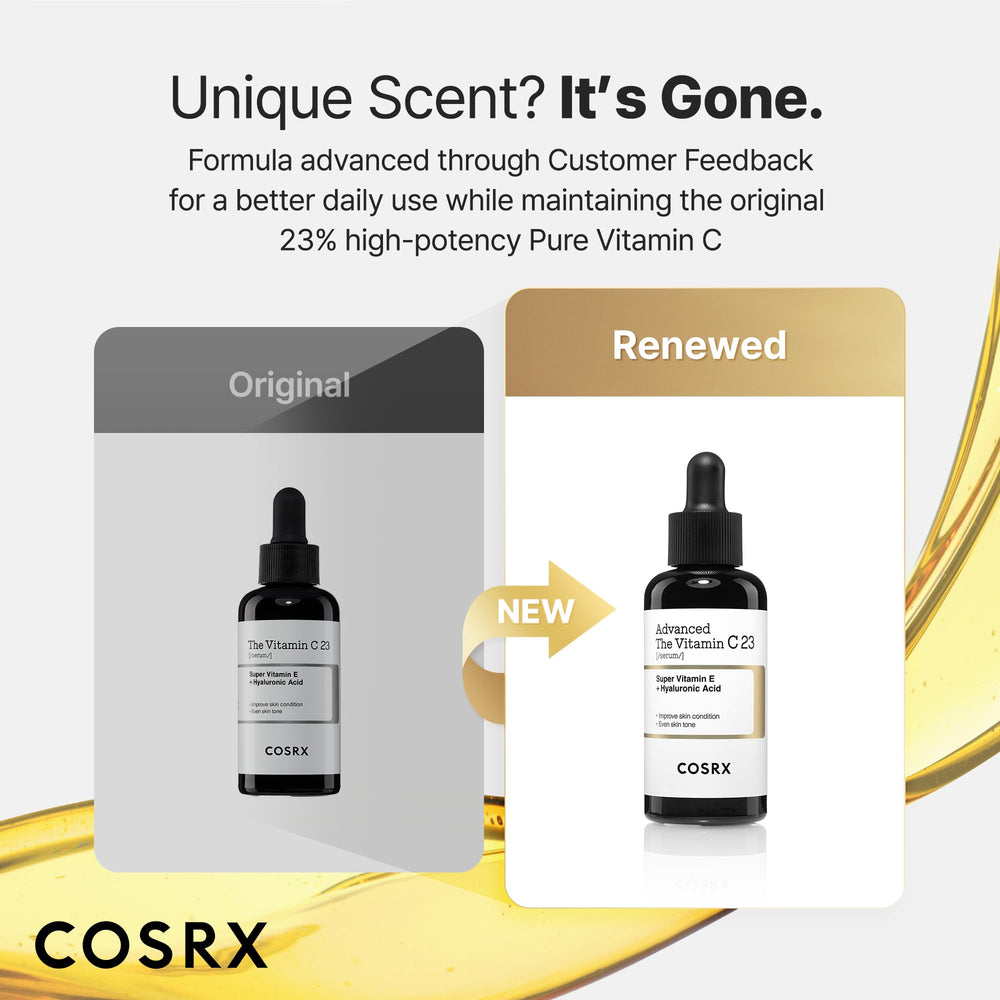 COSRX vitamin C serum dropper ready for daily antioxidant protection