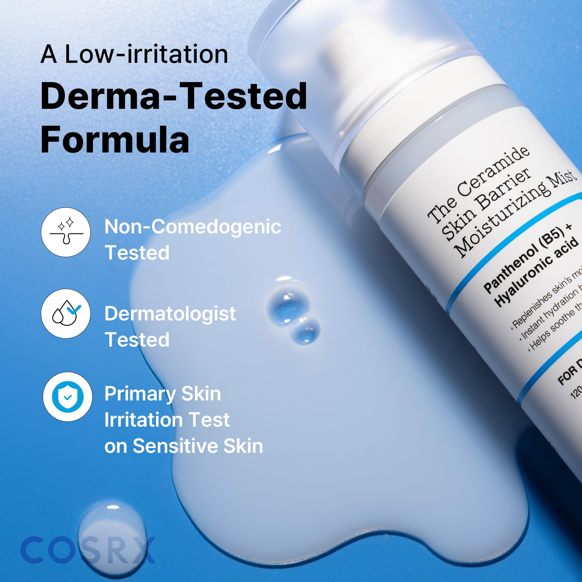 COSRX Barrier Cream Face Mist skin barrier illustration with moisture lock