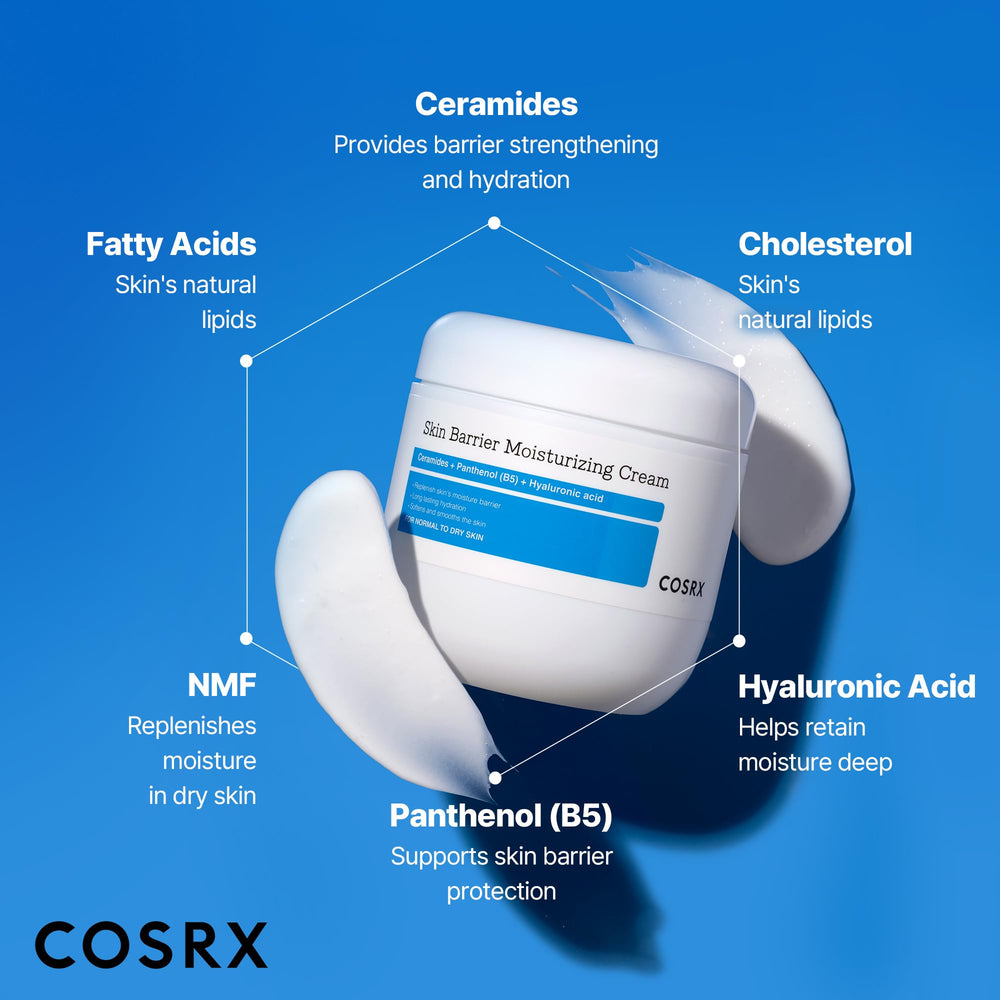 COSRX Barrier Moisturizing Cream dermatologist-tested for sensitive skin
