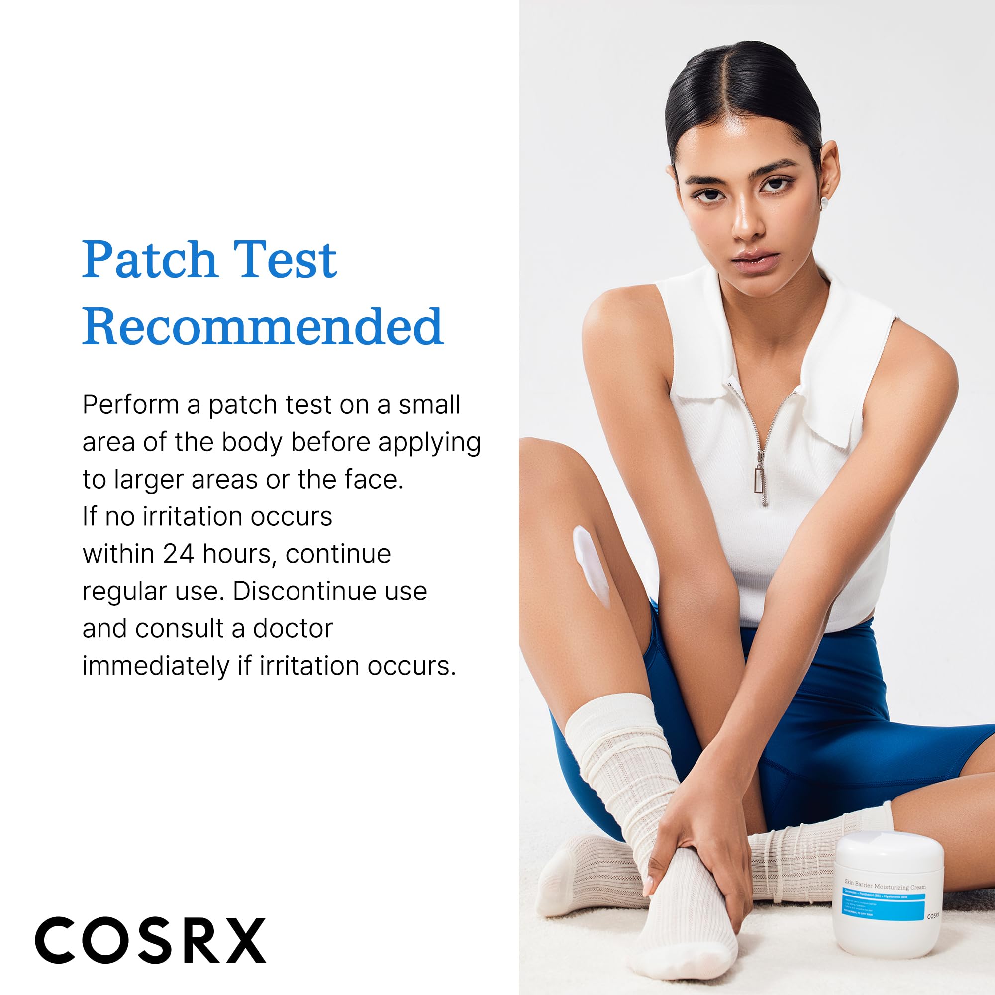 COSRX Barrier Moisturizing Cream head-to-toe care in one step