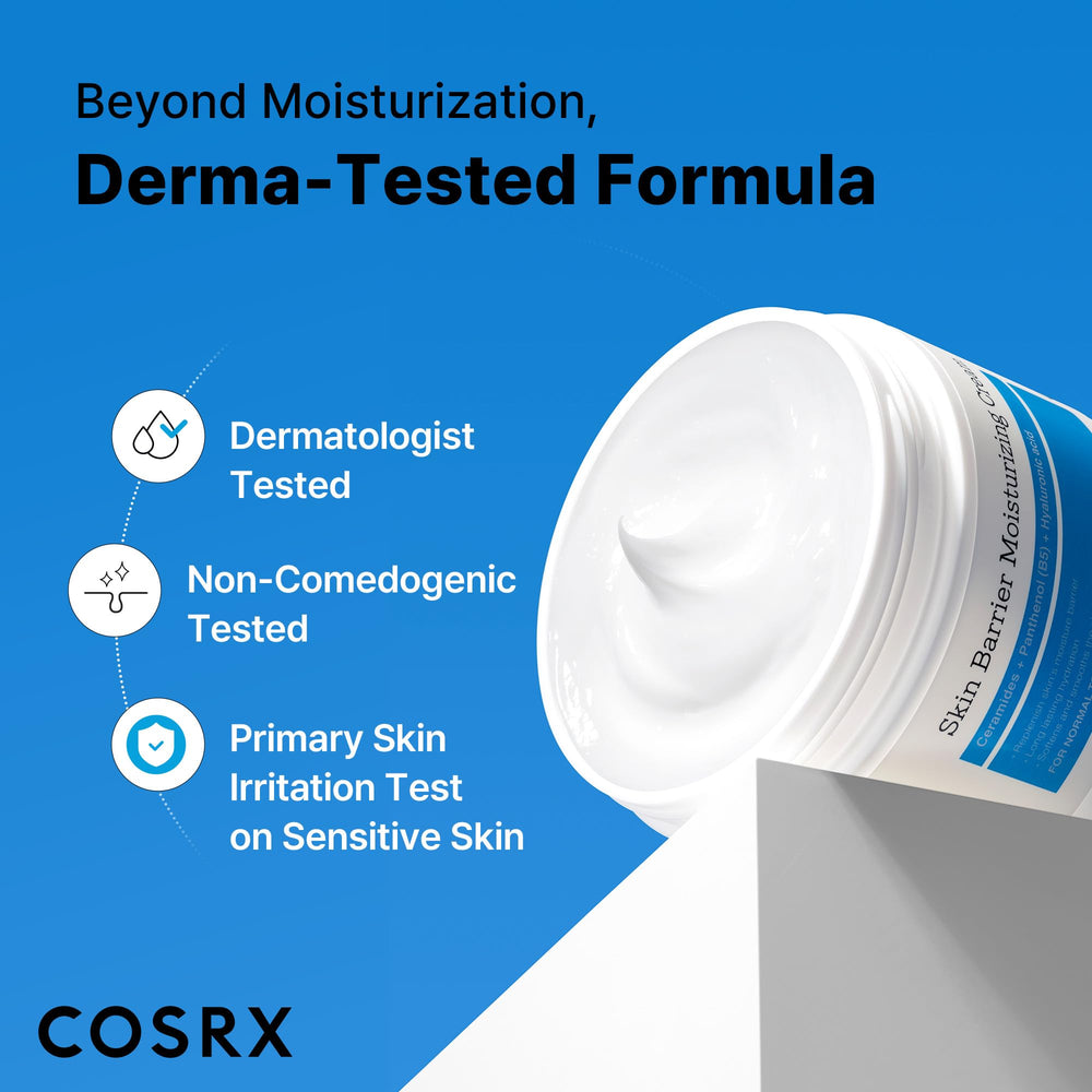 COSRX Barrier Moisturizing Cream non-greasy finish ideal for daily use