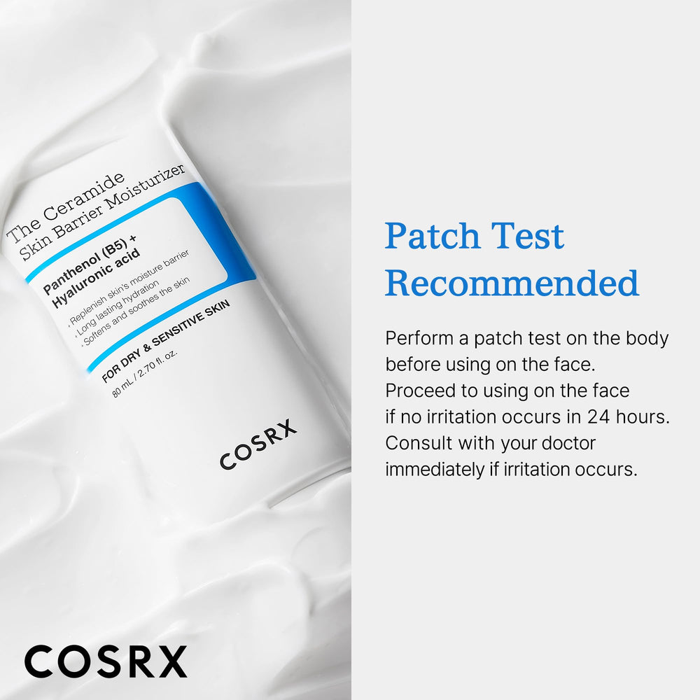 COSRX compact display illustrating travel-friendly 2.7 fl oz size
