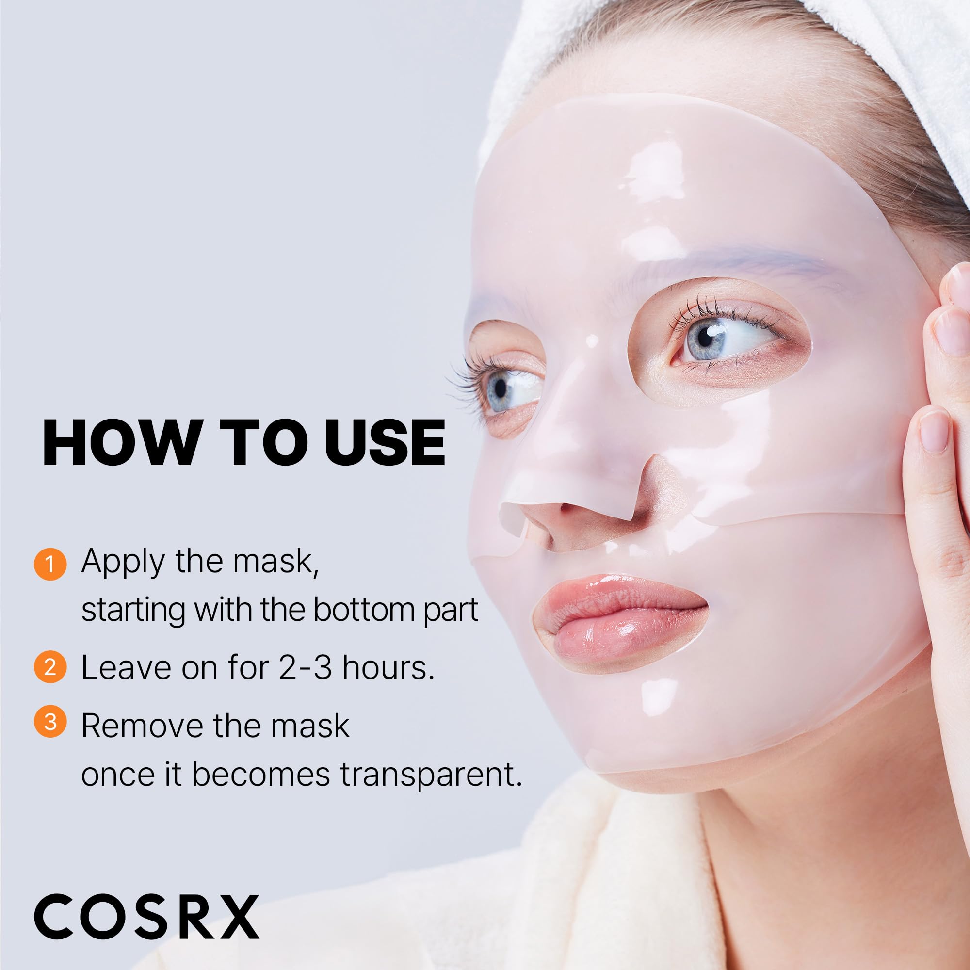 COSRX clinical trial visual shows user-reported clearer more even skin tone