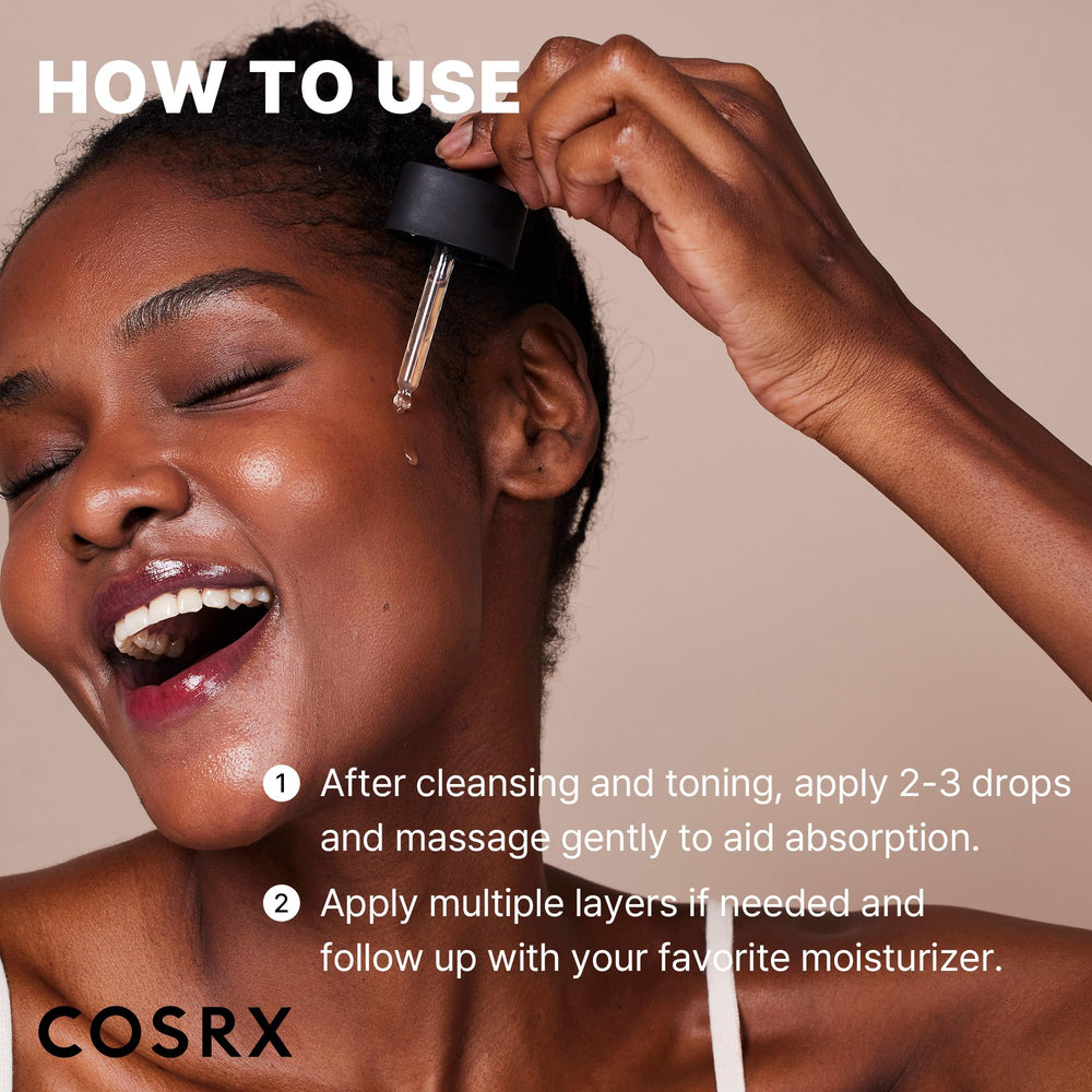 COSRX Fast-absorbing texture provides non-sticky feel suitable for acne-prone skin