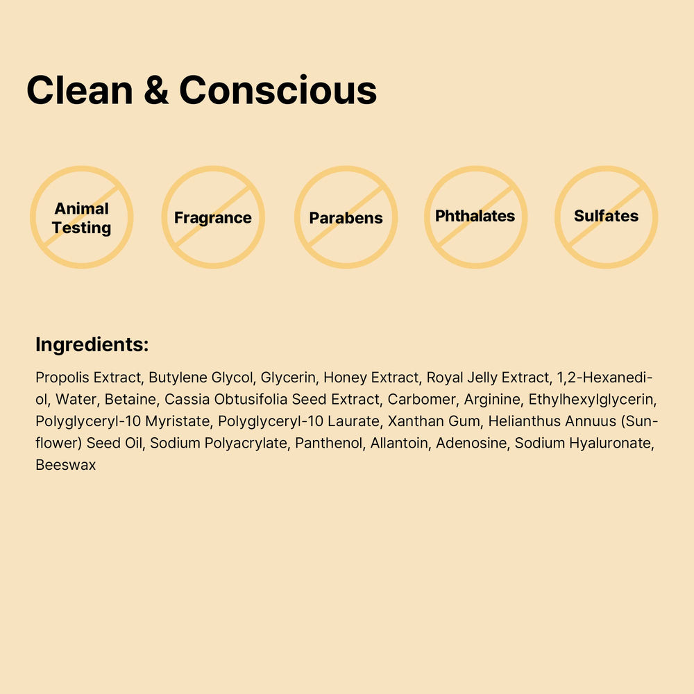 COSRX Full Fit Propolis Honey Overnight Mask cruelty-free-packaging signals ethical skincare.