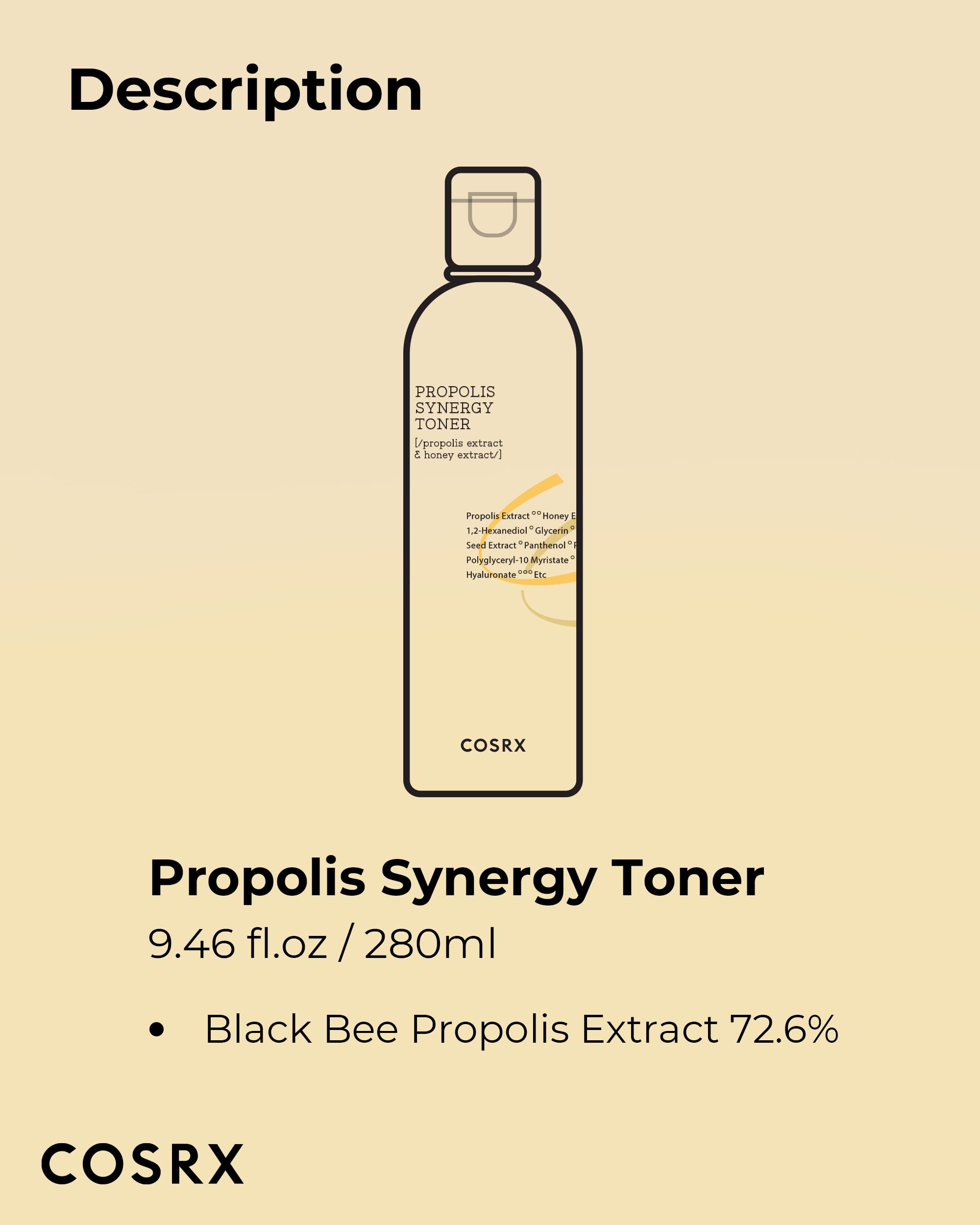 cosrx-full-fit-propolis-synergy-toner-compatibility demonstrates pairing with Propolis Light Ampoule.