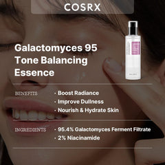 COSRX Galactomyces Toner pump close-up showing easy application.