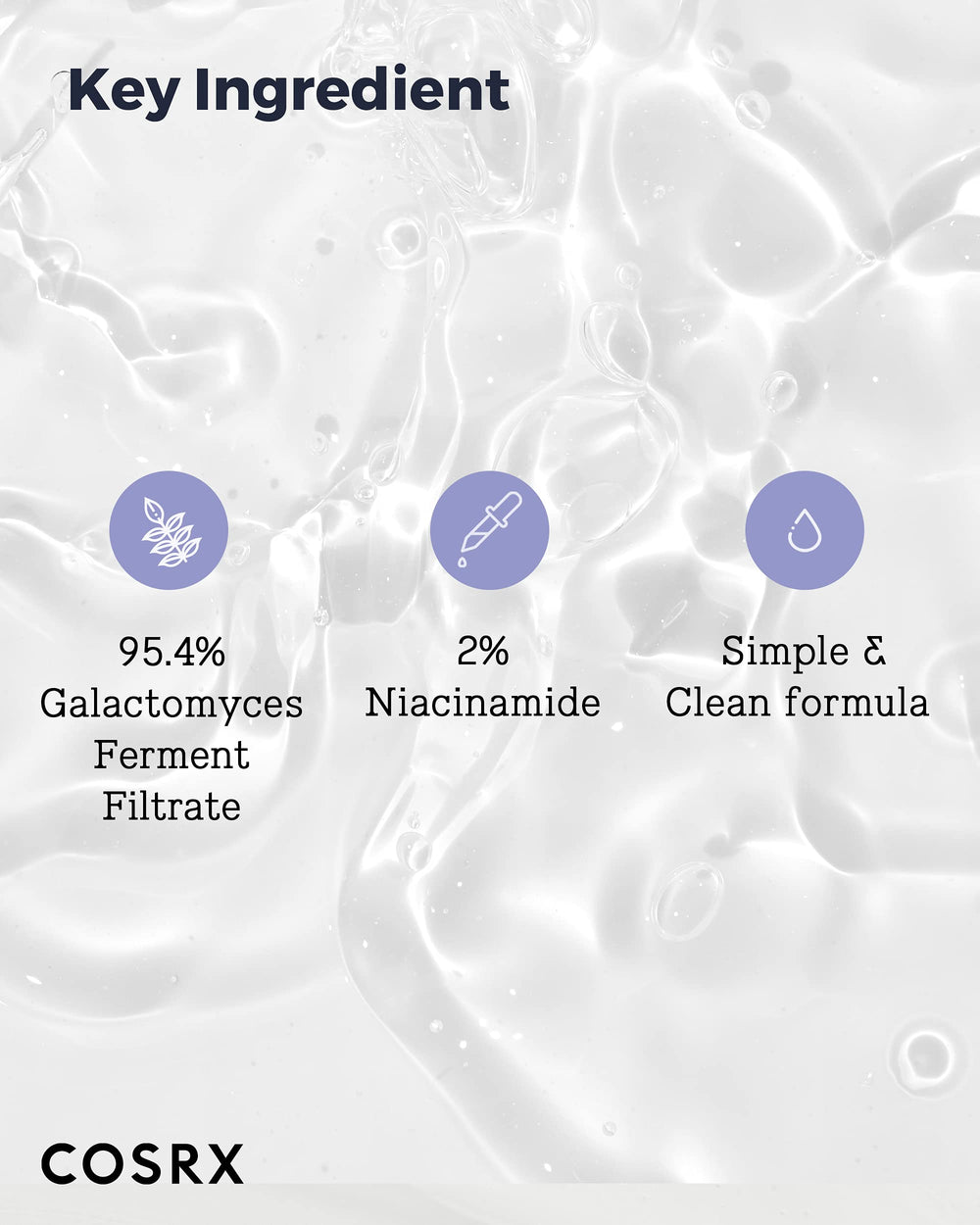 COSRX Galactomyces Toner skin-soft glow close-up after use.