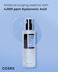 COSRX Hyaluronic Acid Toner application delivers even absorption and refreshed skin.