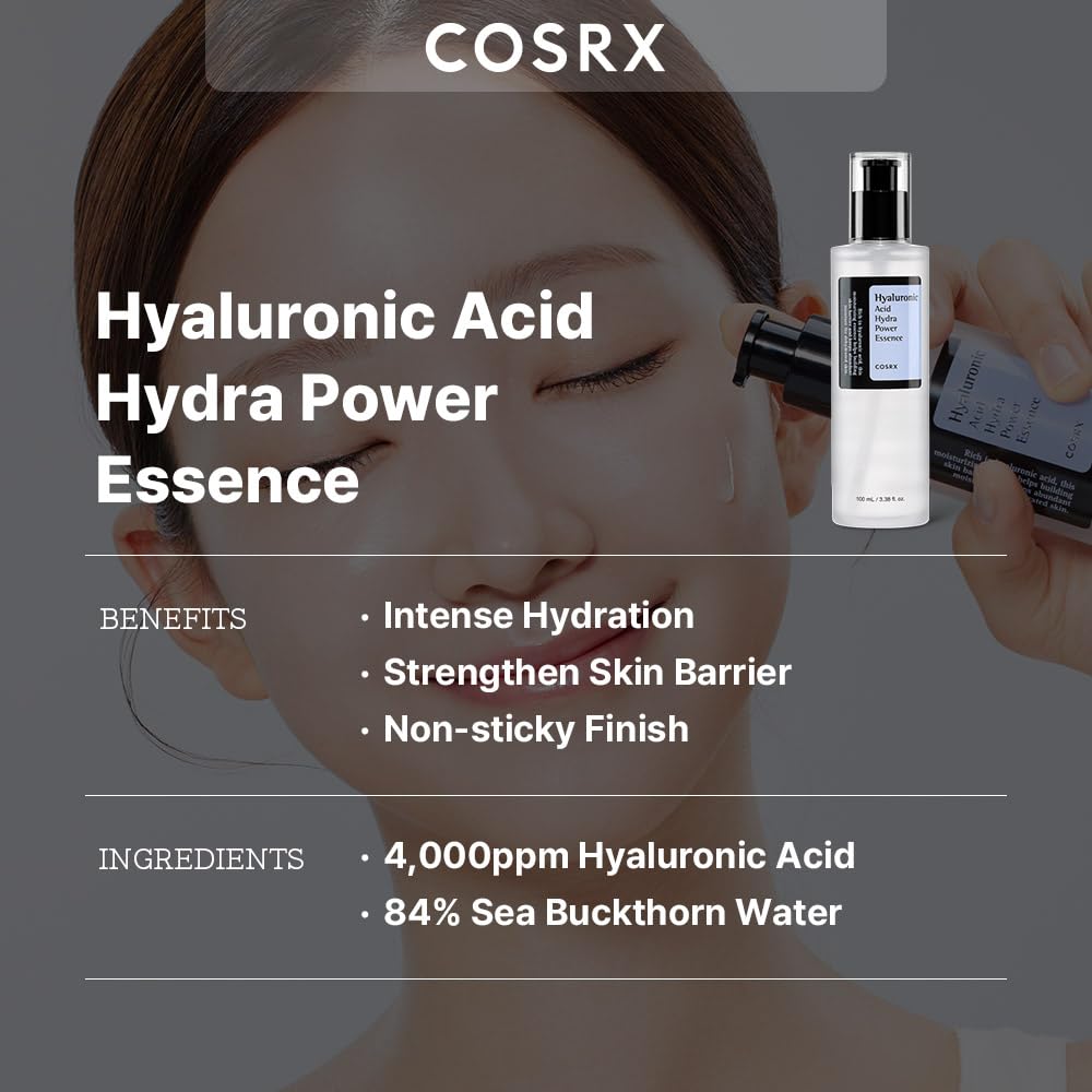 COSRX Hyaluronic Acid Toner routine-step before moisturizer for layered hydration.