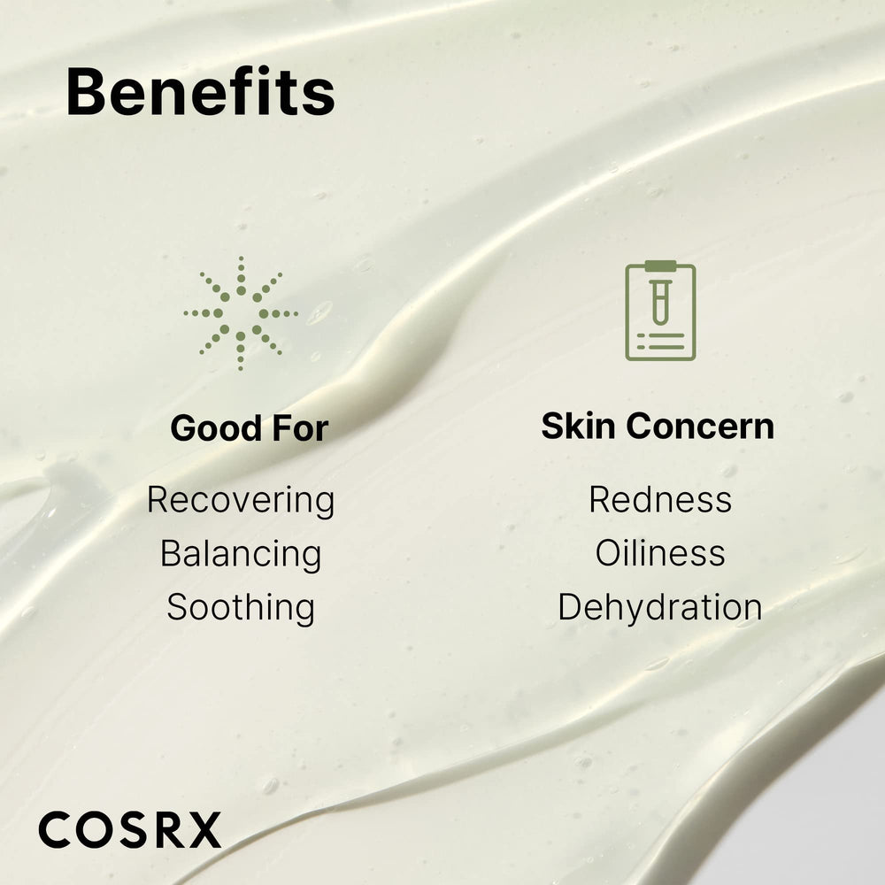 COSRX Hydrium Green Tea Aqua recommended for daily use in humid climates